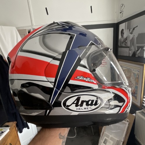 Full face arai crash helmet - full,