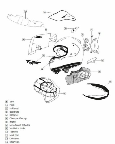 Top side ventilation - , arai