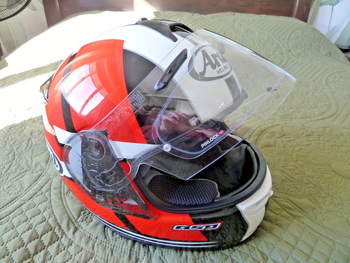 Arai axces sensai - sensai, red